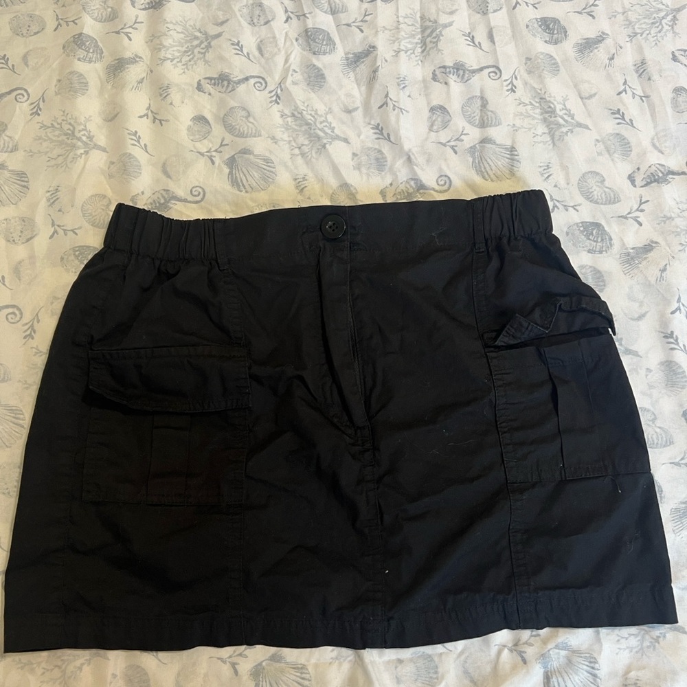 Mizuno Black Elastic Waist Skirt